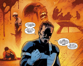 Illustration for article titled Marvel's Newest Nick Fury Comic Has a Time-Traveling Super-Racist and a Very Special Guest Star